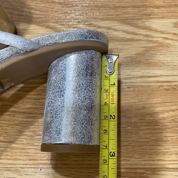 Chrome🖤 knot chunky square toe chunky heels NWT - Picture 13 of 15